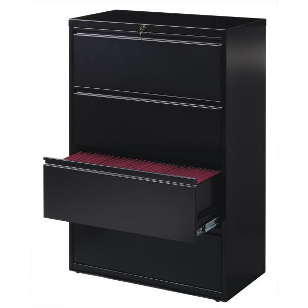 LLR60553 Lorell 4 Drawer Lateral File Cabinet