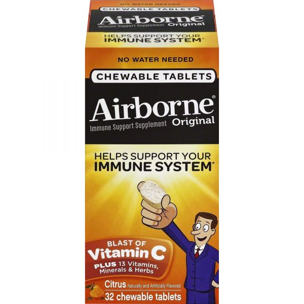 RAC20334 Airborne Vit-C Chewable Tablets