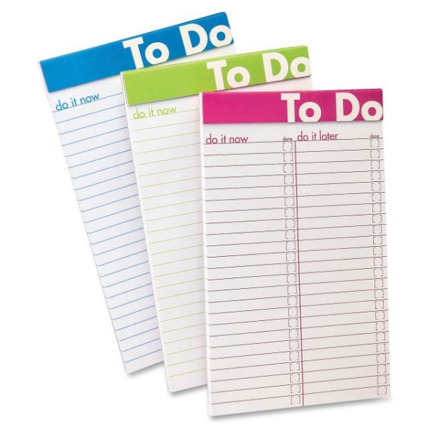 TOP20002 Ampad To Do List Notepads