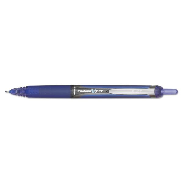 PIL26068 Pilot Precise V7RT Retractable Roller Ball Pen, Blue Ink, .7mm