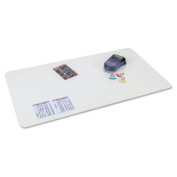 AOP6070MS Artistic KrystalView Desk Pad with Microban, 22 x 17, Clear