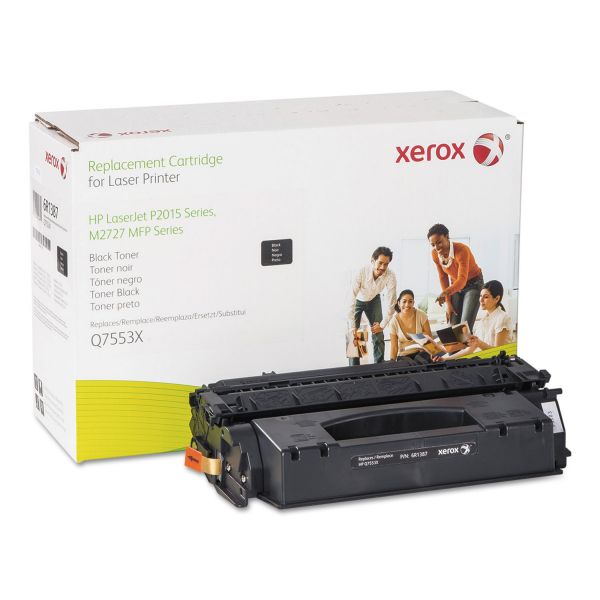 XER006R01387 Xerox 006R01387 Replacement High-Yield Toner for Q7553X (53X), Black