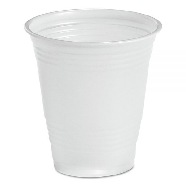 BWKTRANSCUP14CT Boardwalk Translucent Plastic Cold Cups, 14oz, Polypropylene, 50/Bag, 20 Bags/Carton