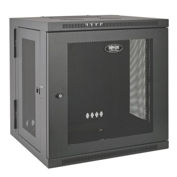 SYNX2407689 Tripp Lite 12U Wall Mount Rack Enclosure Server Cabinet Hinged Doors/Sides