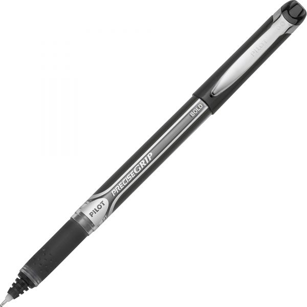 PIL28901 Pilot Precise Grip Roller Ball Stick Pen, Black Ink, 1mm