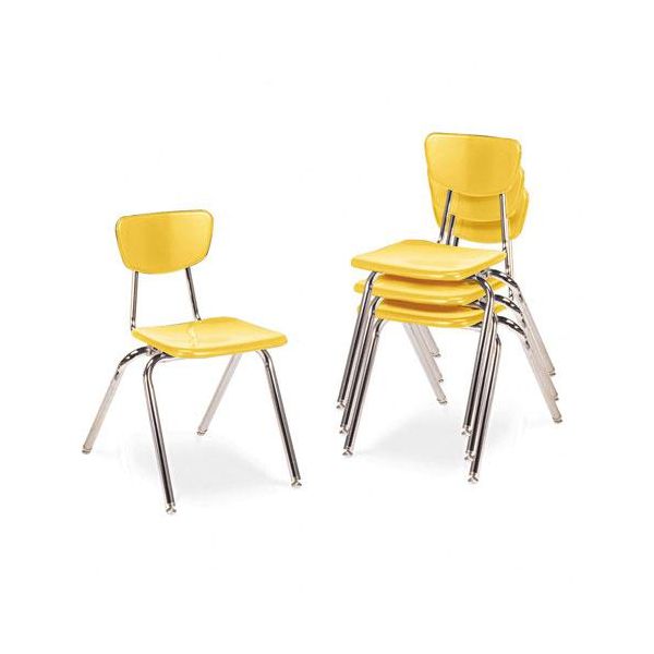 VIR301847 Virco 3000 Series Classroom Plastic Stacking Chairs