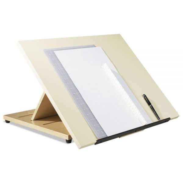 DVWPDT2420 Shain Portable Drafting Table, 24w x 20d x 3h, Almond