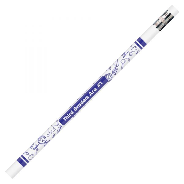 MPD7863B Moon Products Decorated Wood Pencils