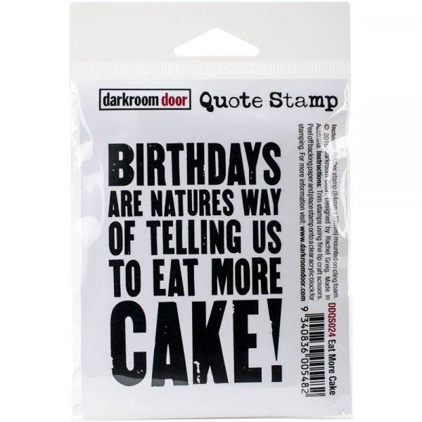 NOTM370462 Darkroom Door Cling Stamp 3"X2"