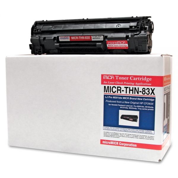MCMMICRTHN83X Micromicr Remanufactured HP 83X MICR Toner Cartridge