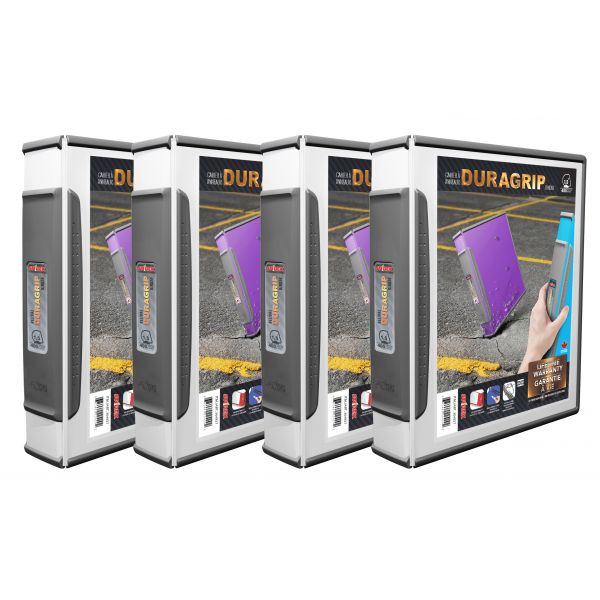 STX32583U04C Storex DuraGrip 1 1/2" 3-Ring View Binders
