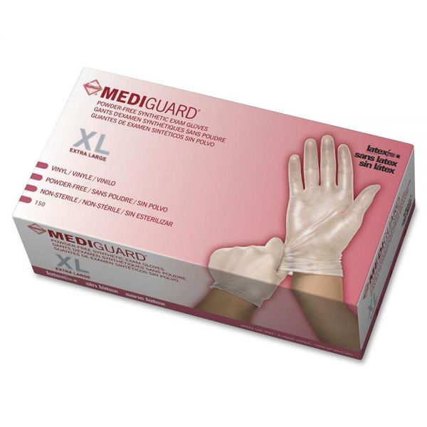 MII6MSV514 Medline MediGuard Vinyl Non-sterile Exam Gloves