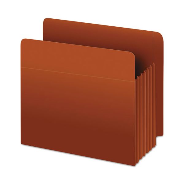 PFX95363 Pendaflex Heavy-Duty End Tab File Pockets, Straight Cut, 1 Pocket, Letter, Brown