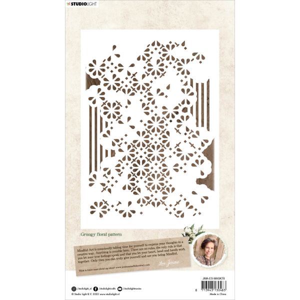 Studio Light Essentials 5.82"X8.25" Stencil