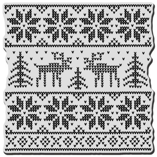 NOTM079507 Stampendous Christmas Cling Rubber Stamp 5.5"X4.5" Sheet