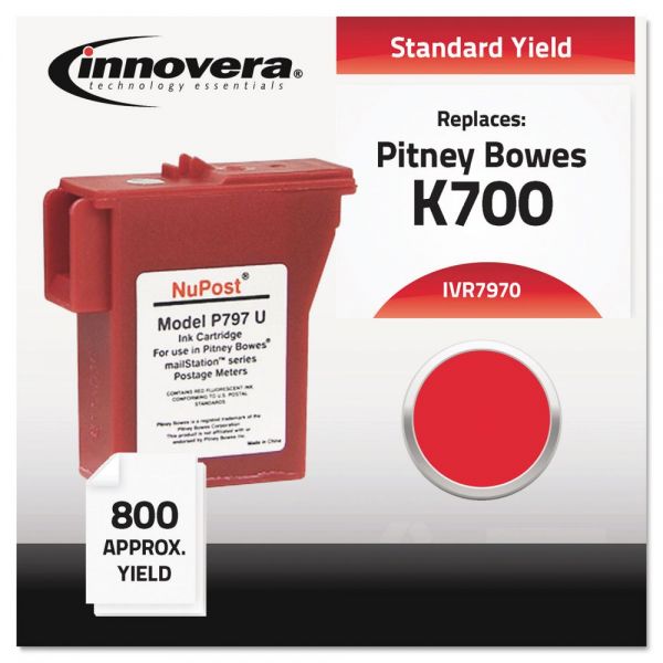IVR7970 Innovera Compatible 797-0 Postage Meter Ink, Red