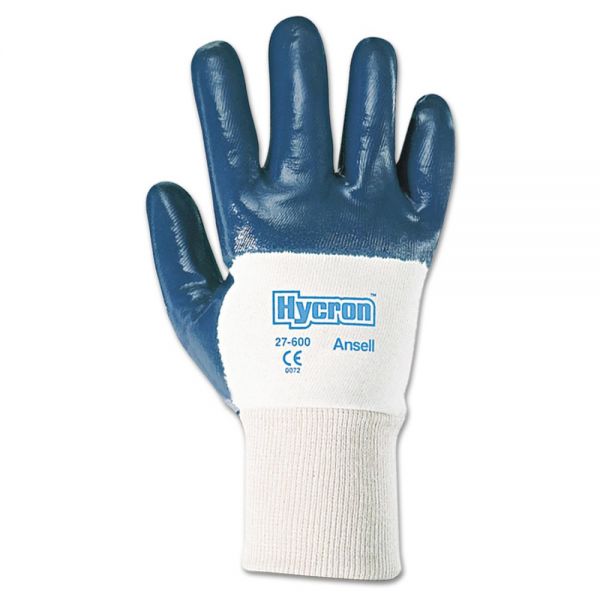 ANS2760010 AnsellPro Hycron Heavy-Duty Nitrile-Coated Gloves, Size 10