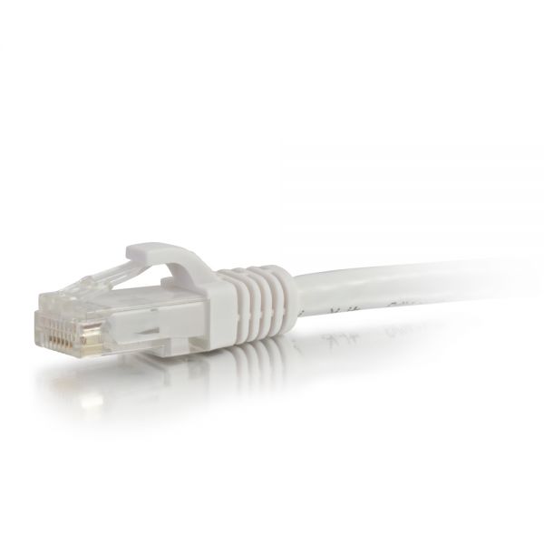 SYNX3694384 C2G 6in Cat6 Snagless Unshielded (UTP) Network Patch Cable - White