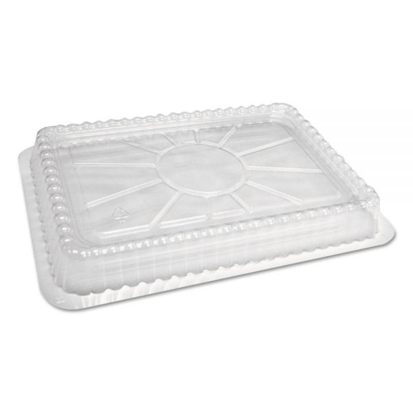 HFA2062DL Handi-Foil of America Clear Plastic Dome Lid, Fits Oblong Pans 2061/2062, 500/Carton