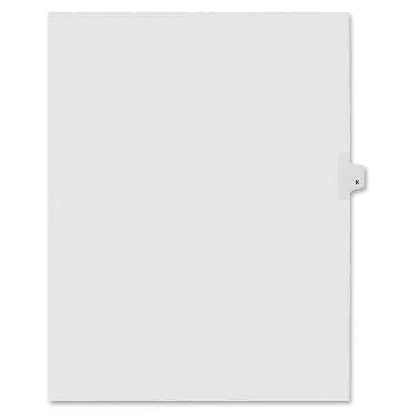KLF91811 Kleer-Fax 90000 Series Side-Tab Legal Index Dividers
