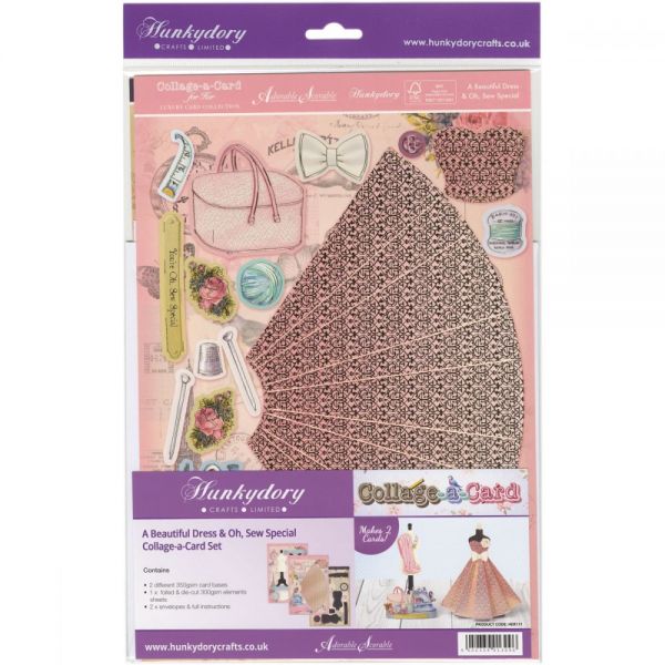 NOTM327935 Hunkydory For Her A4 Collage-A-Card Luxury Card Set