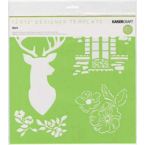 NOTM383207 Kaisercraft Designer Template 12"X12"