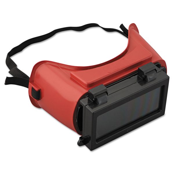 JAK15992 Jackson Safety* WS-85 Cutting Goggles, Red Frame, Shade 5.0 Lens