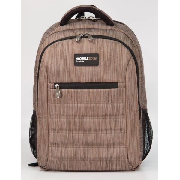 SYNX4512035 Mobile Edge SmartPack Carrying Case (Backpack) for 16" Notebook - Wheat, Black