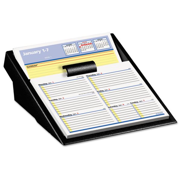 AAGSW70650 AT-A-GLANCE Flip-A-Week Desk Calendar Refill with QuickNotes, 5 5/8 x 7, White, 2019