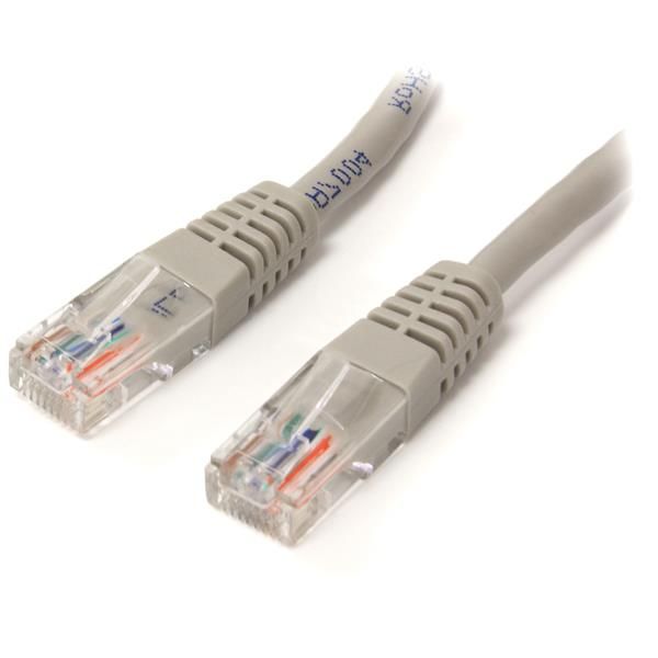 SYNX2852557 StarTech.com 50 ft Gray Molded Cat 5e UTP Patch Cable