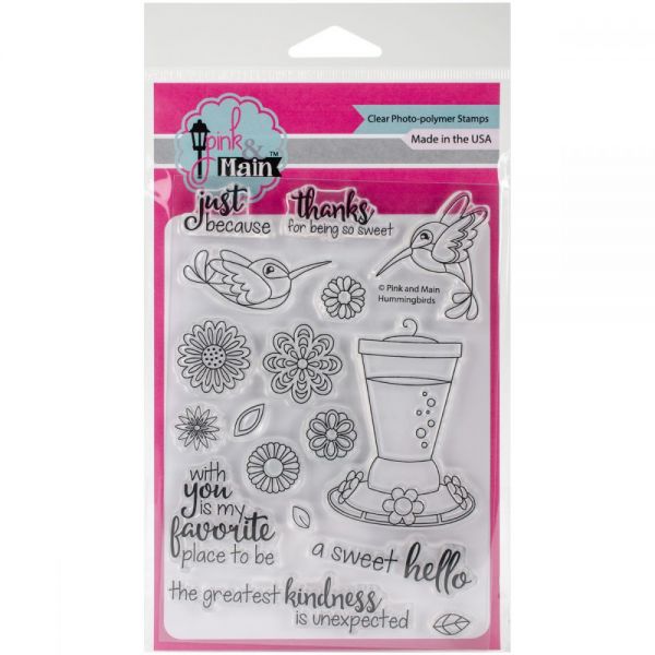 NOTM344684 Pink & Main Clear Stamps 4"X6"