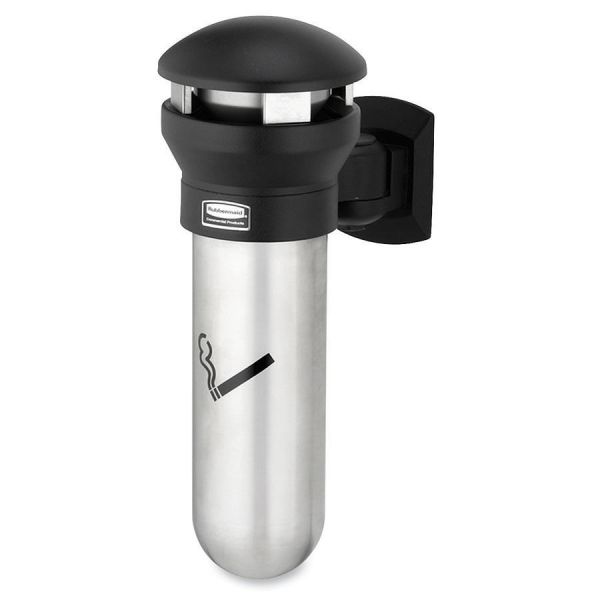 RCP9W3200BK Rubbermaid Infinity Wall Smoking Receptacles