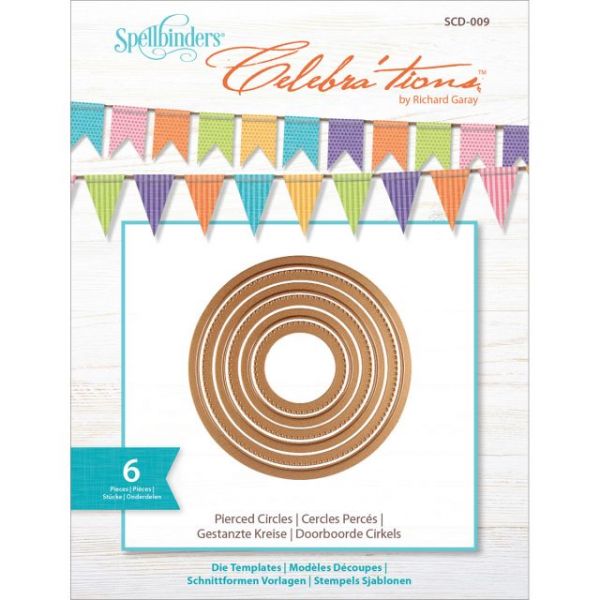 NOTM097223 Spellbinders Celebra'tions Dies 6/Pkg