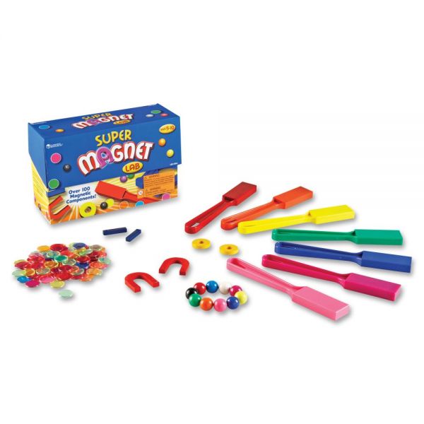 LRN2064 Learning Resources Super Magnet Lab Kit