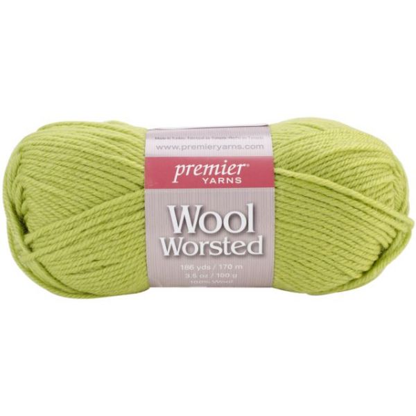 NOTM061327 Premier Wool Worsted Yarn - Gecko Green
