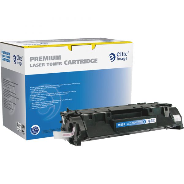ELI75639 Elite Image Remanufactured HP 80A Black Toner Cartridge