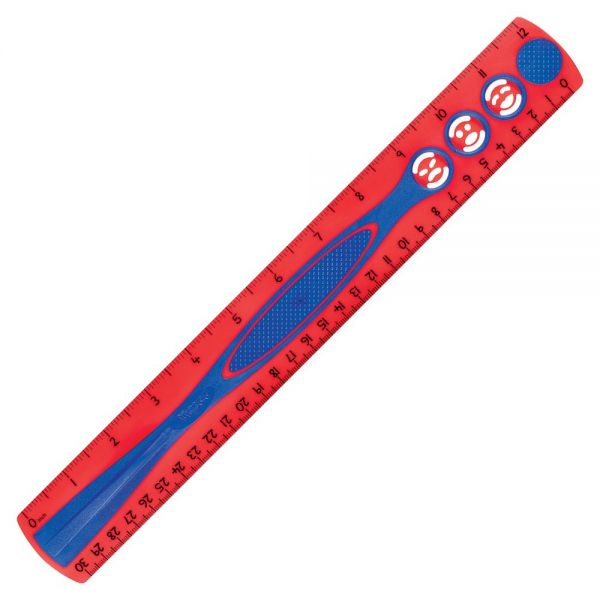 HLX278611 Helix 12" Kid Grip Ruler