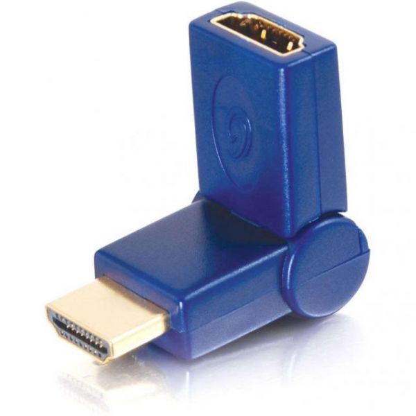 SYNX2033895 C2G Velocity 90° Rotating HDMI Female to HDMI Male Port Saver Adapter
