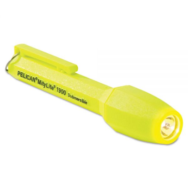 PLC1900CBLACK Pelican MityLite 1900 Flashlight, 2 AAA, Black