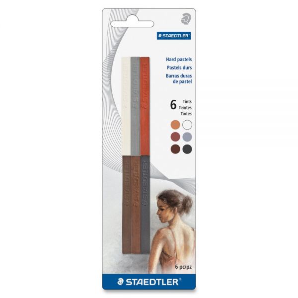 STD2490BK1A6 Staedtler Hard Pastel Charcoal Sticks