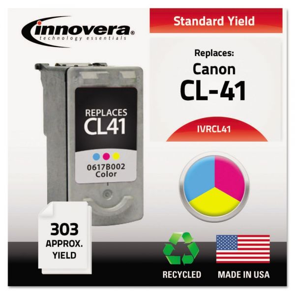 IVRCL41 Innovera Remanufactured 0617B002 (CL-41) Ink, Tri-Color