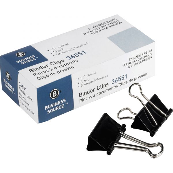 BSN36551 Business Source Medium Binder Clips