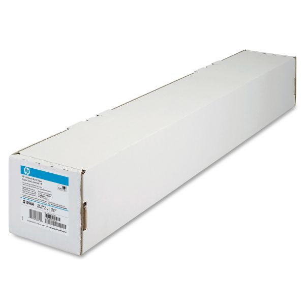 HEWQ1396A HP Designjet Universal Wide Format Bond Paper, 21 lbs., 4.2 mil, 24" x150 ft., White