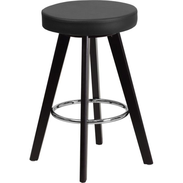 FHFCH152600BKVYGG Flash Furniture Trenton Series 24'' High Contemporary Counter Height Stool