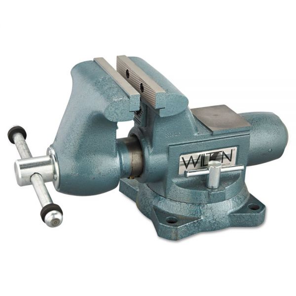 JWL63201 Wilton Vise, Cast Iron, Tradesman, 6 1/2" Jaw Opening, 6 1/2" Jaw Width, 70.95lbs