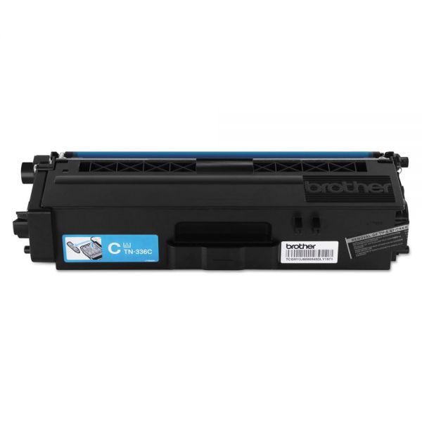 BRTTN336C Brother TN336C High-Yield Toner, Cyan