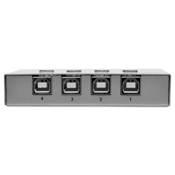 TRPU215004R Tripp Lite U215-004-R 4-Port USB 2.0 Printer Peripheral Sharing Switch