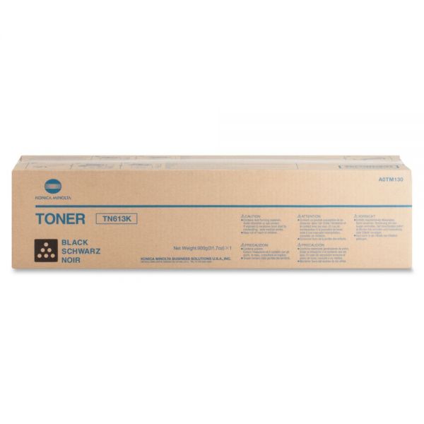 KNMTN613K Konica Minolta TN-613K Black Toner Cartridge