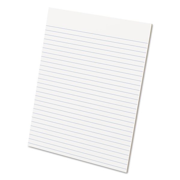 TOP21112 Ampad Glue Top Pads, 8 1/2 x 11, White, 50 Sheets, Dozen