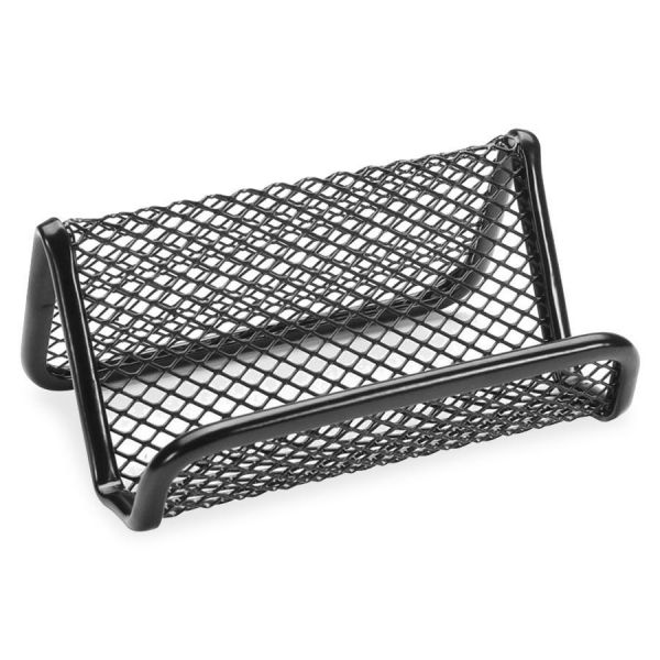 LLR84151 Lorell Mesh Business Card Holder
